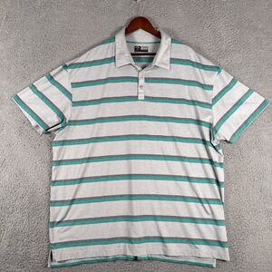 Callaway Polo Shirt Mens 3XL XXXL Golf Striped Opti Dri‎ Performance